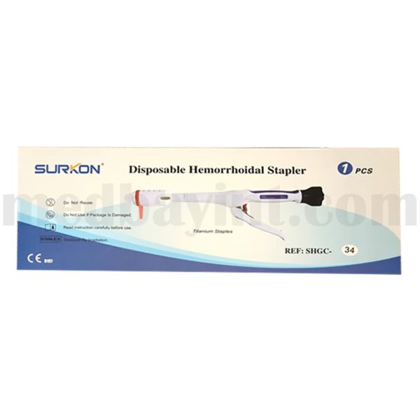 Surkon Disposable Hemorrhoidal Stapler - REF: SHGC-34 - Image 2