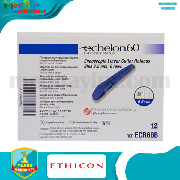 ذخائر التدبيس الجراحي Endopath Echelon™ 60 من Ethicon - المرجع: ECR60B