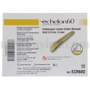 Ethicon Endopath Echelon™ 60 Endoscopic Linear Cutter Reloads – REF: ECR60D