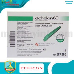 Ethicon Endopath Echelon™ 60 Endoscopic Linear Cutter Reloads – REF: ECR60G