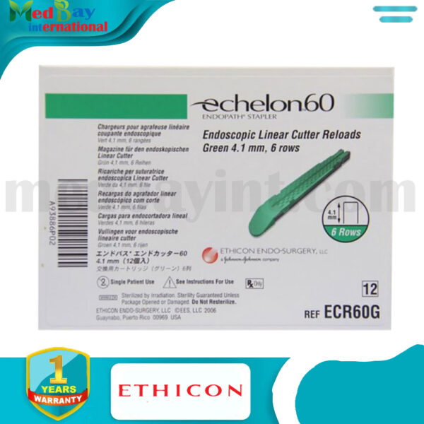 ذخائر التدبيس الجراحي Endopath Echelon™ 60 من Ethicon - المرجع: ECR60G