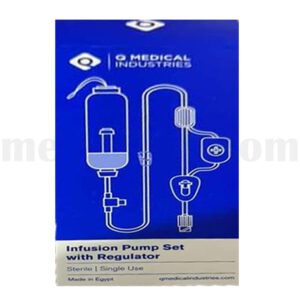 مجموعة مضخة التسريب مع منظم – Infusion Pump Set with Regulator (Single Use, Sterile)