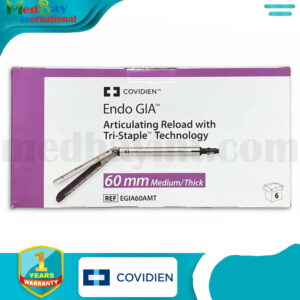 Covidien Endo GIA Articulating Reload with Tri-Staple Technology 60mm Medium/Thick – (REF: EGIA60AMT)