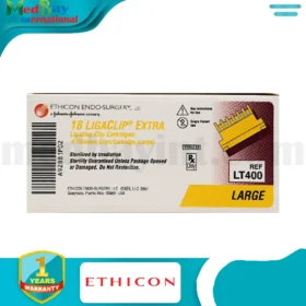 خراطيش مشابك ربط التيتانيوم ETHICON LIGACLIP® EXTRA – المقاس الكبير – موديل LT400